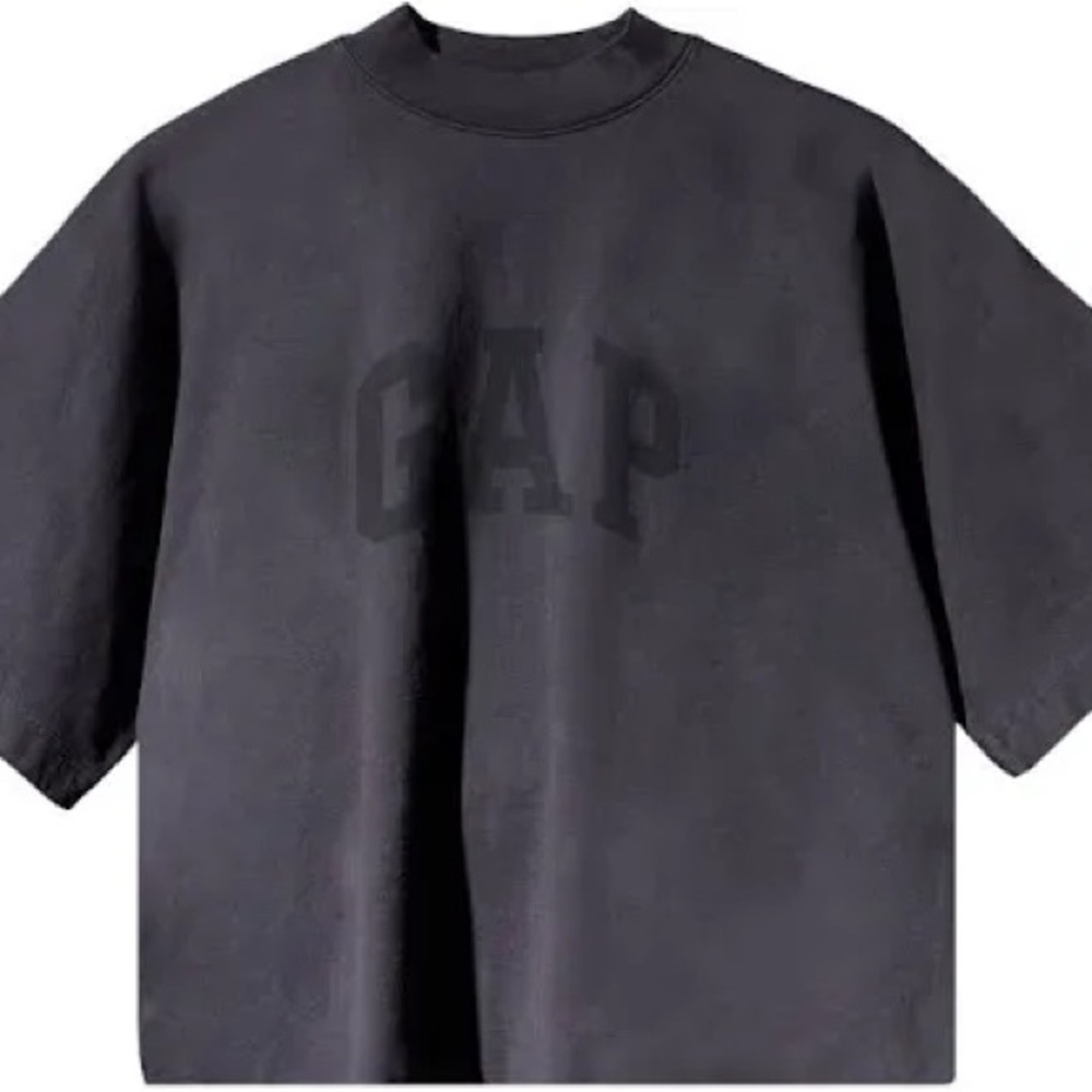Gap x Balenciaga x YZE Gap oversized dove tshirt size large vintage black